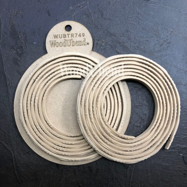 WoodUbend Trim / Border / Strip TR749 Size 0.7 cm x 215 cm - Image 3
