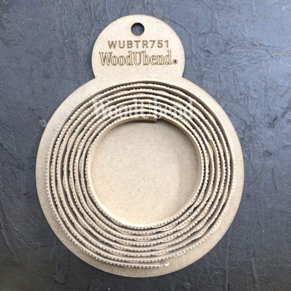 WoodUbend Trim / Border / Strip TR751 Size 1 cm x 215 cm - Image 2