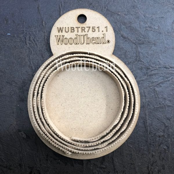 WoodUbend Trim / Border / Strip TR751.1 Size 1 cm x 100 cm - Image 2