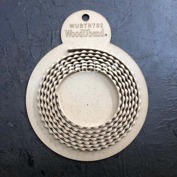 WoodUbend Trim / Border / Strip TR752 Size 0.8 cm x 215 cm - Image 2
