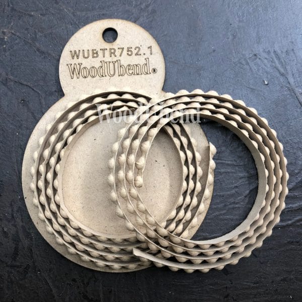 WoodUbend Trim / Border / Strip TR752.1 Size 0.8 cm x 100 cm - Image 3
