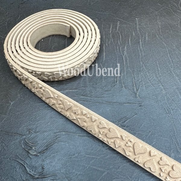 WoodUbend Trim / Borte / Leiste Two Love Heart TR804 215x1.8x0.45cm