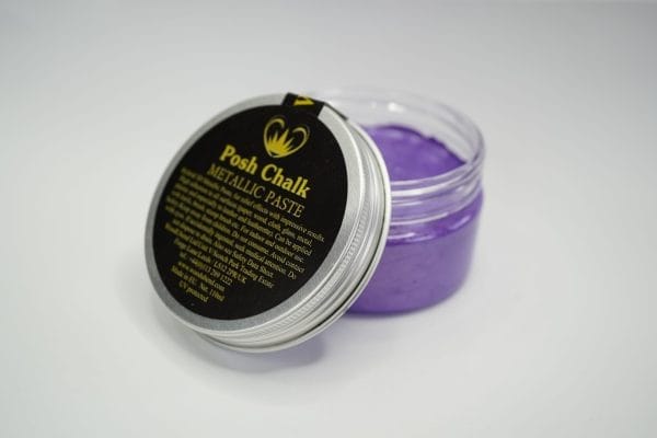 Posh Chalk Metallic Paste - Violet - Image 4