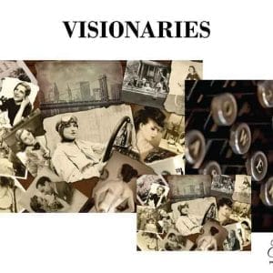 Grace on Design decoupage paper "Visionaries" set of 3