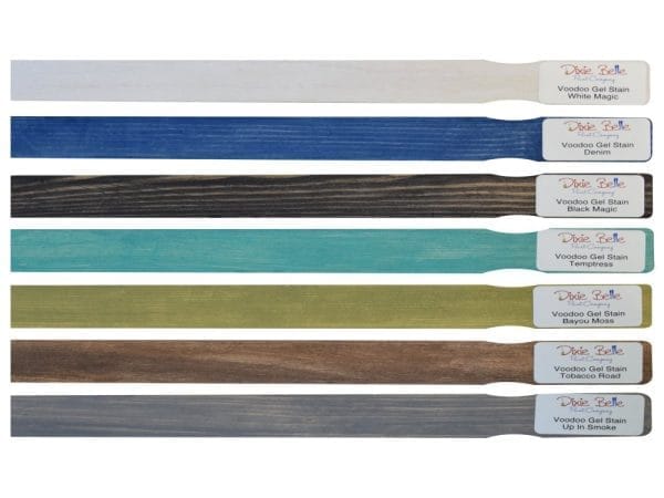 Dixie Belle Voodoo Gel Stain Pattern Sticks (Set of 7)