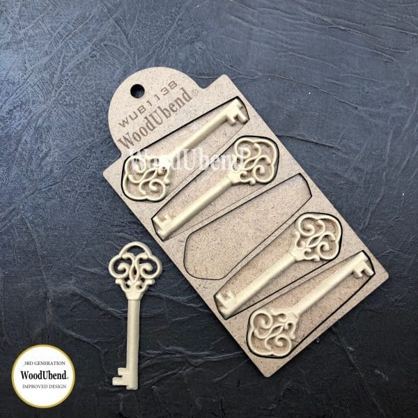 WoodUbend Key WUB1138 9x3.4cm - Image 2