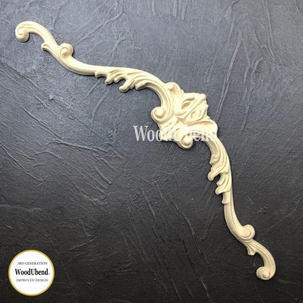 WoodUbend Pediment WUB1213 7.5x33cm