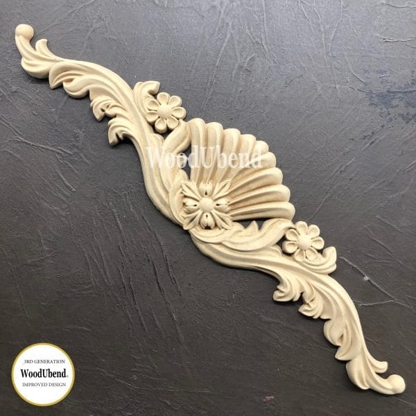 WoodUbend Pediment WUB1215 10x42cm