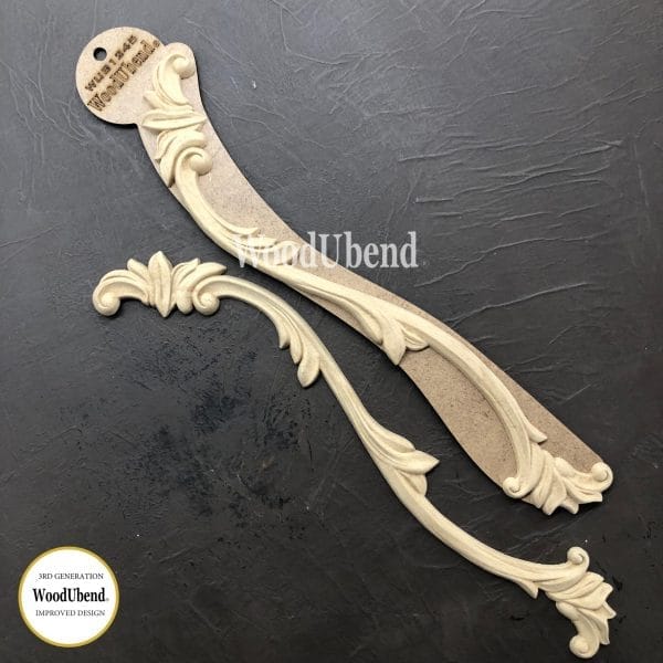 WoodUbend Decorative Drop WUB1245 37.x7.2cm - Pair - Image 2