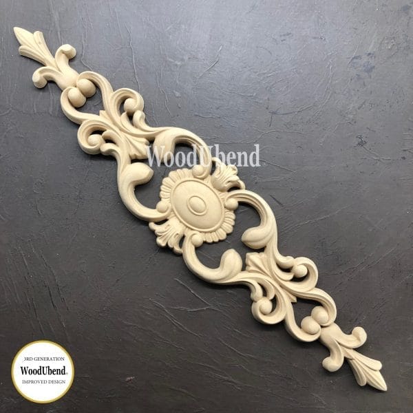 WoodUbend Pediment WUB1249 13x61.5cm