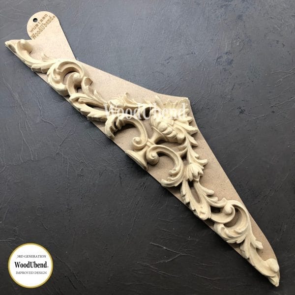 WoodUbend Pediment WUB1260 14x62cm - Image 2