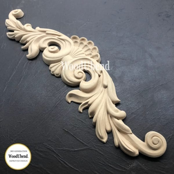 WoodUbend Pediment WUB1261A 48x12.5cm - Image 2