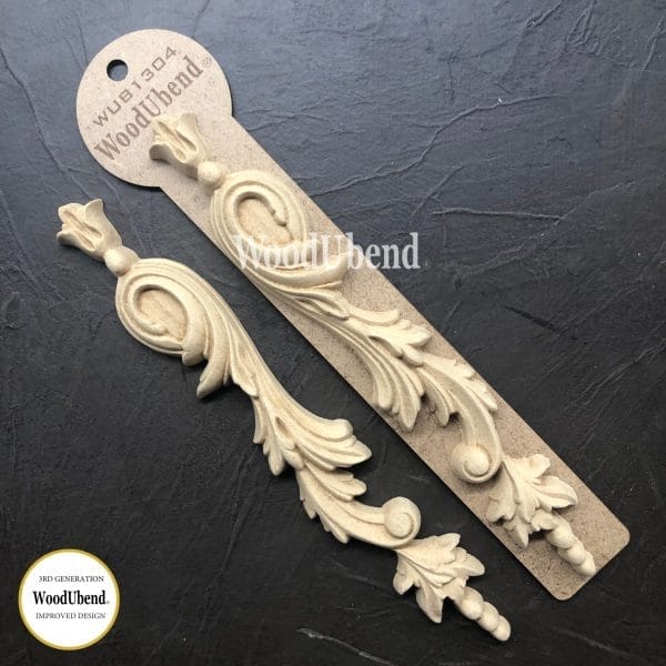 WoodUbend Decorative Drop WUB1304 24x3.7cm - Pair - Image 2