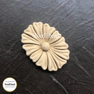WoodUbend Solid Flower / Blume / Blume WUB1333 5x4cm