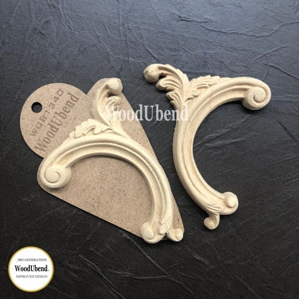 WoodUbend Crescents WUB1340 12.5x10cm - Pair - Image 3