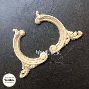 WoodUbend Crescents WUB1340 12.5x10cm - Pair