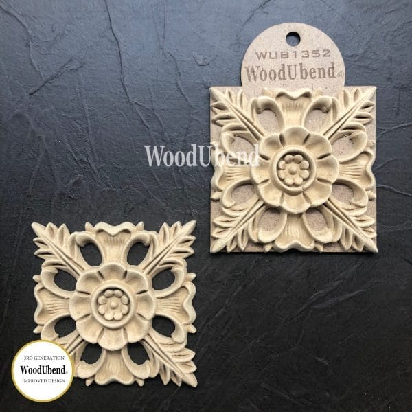WoodUbend Centerpiece WUB1352 9.5x9.5cm - Image 2