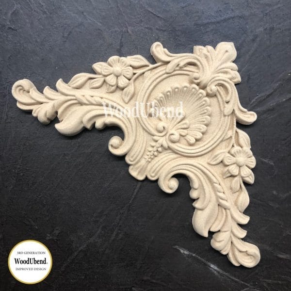 WoodUbend Decorative Plume WUB1354 18.4x11cm;10