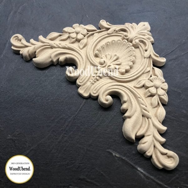 WoodUbend Decorative Plume WUB1354 18.4x11cm;10 - Image 3