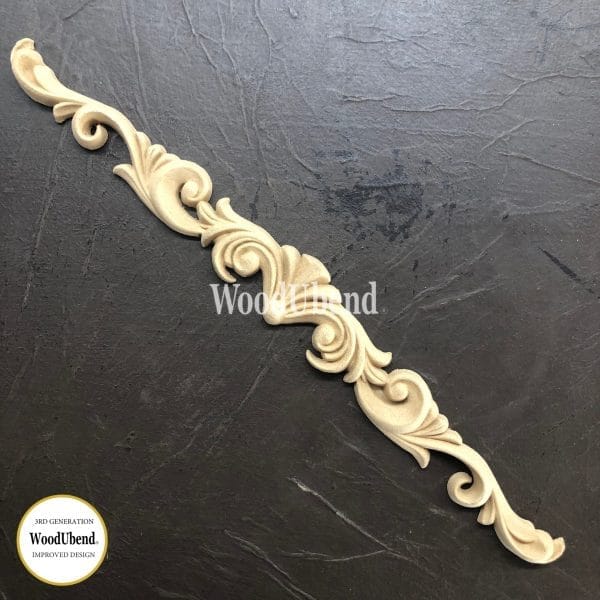 WoodUbend Pediment WUB1364 3.6x32.4cm