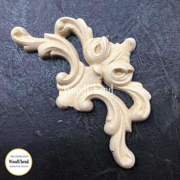 WoodUbend Pediment WUB1365 7x12cm