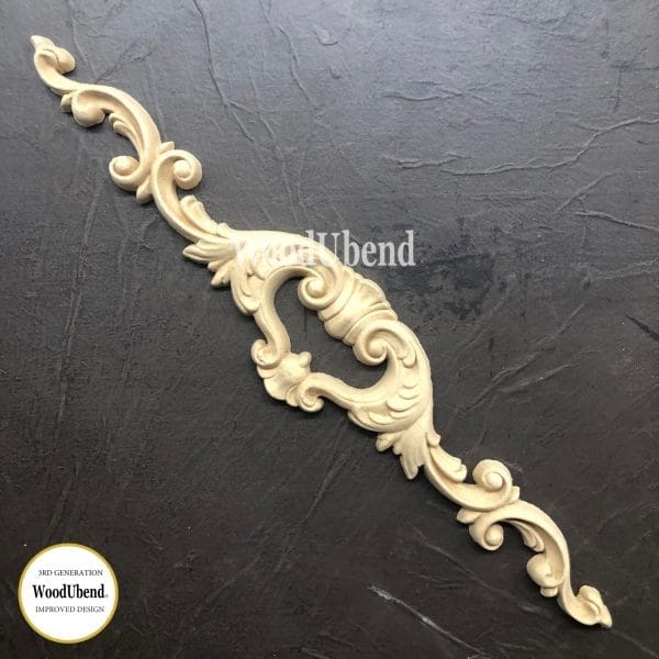 WoodUbend Pediment WUB1376 6x32.5cm