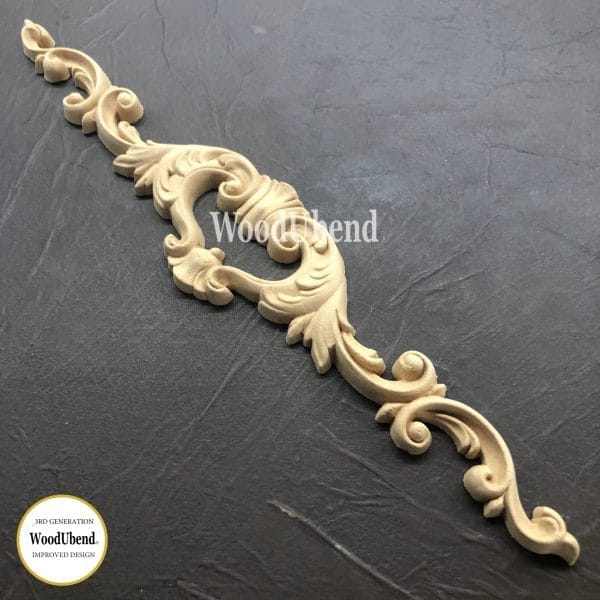 WoodUbend Pediment WUB1376 6x32.5cm - Image 3