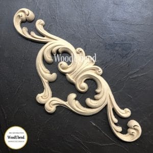 WoodUbend Decorative Plume WUB1418 11x28cm