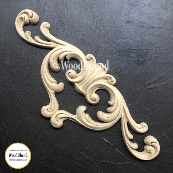 WoodUbend Decorative Plume WUB1418 11x28cm