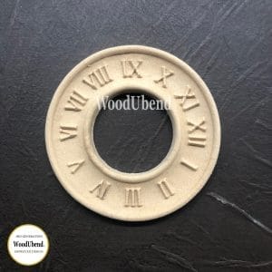 WoodUbend Clock / Clock WUB1423 8.5x8.5cm