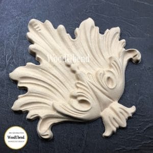 WoodUbend Decorative Plume WUB1721 19.3x11.7cm