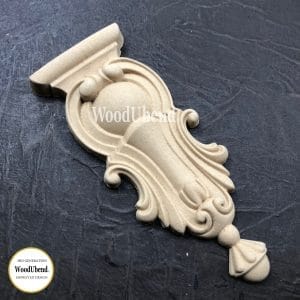 WoodUbend Decorative Plume WUB1760 15x6cm