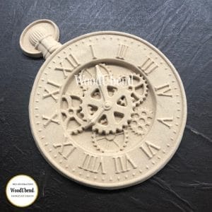WoodUbend CLock / Lock WUB2037 12x9.3cm