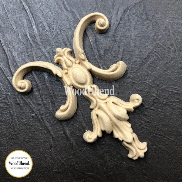 WoodUbend Plume Medium WUB2163 8.5x7cm
