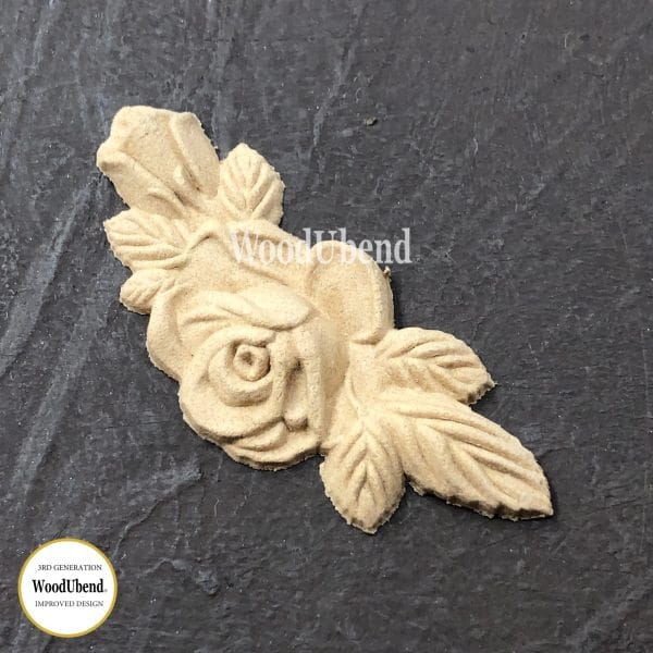 WoodUbend Rose Garland WUB0351 3x7cm
