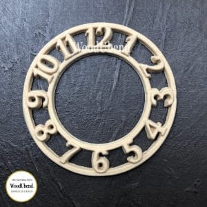 WoodUbend Clock / Clock WUB5015 9.5x9.5cm