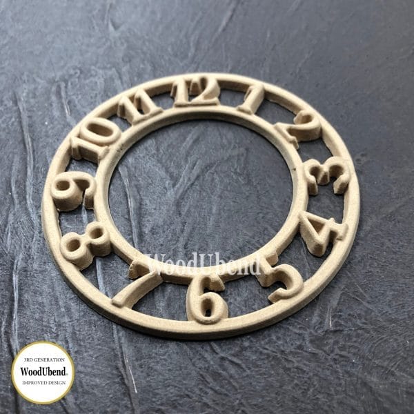WoodUbend Clock / Clock WUB5015 9.5x9.5cm - Image 3