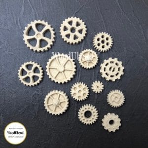 WoodUbend Pack of Cogs WUB0515 17x10cm