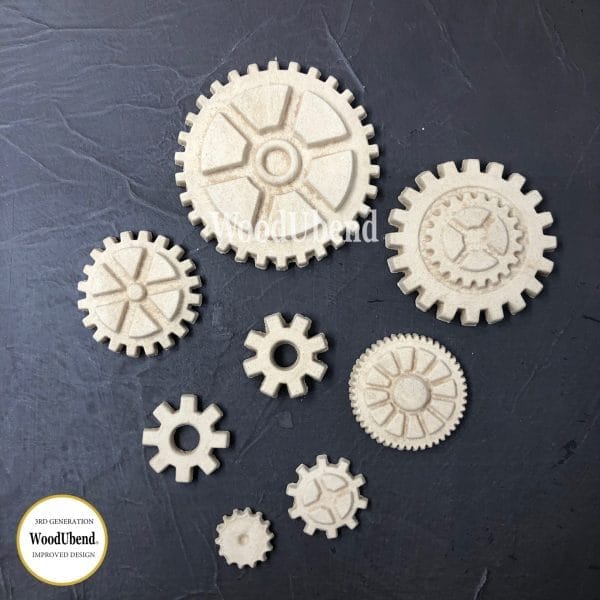 WoodUbend Large Pack of Cogs WUB0056 23x13cm