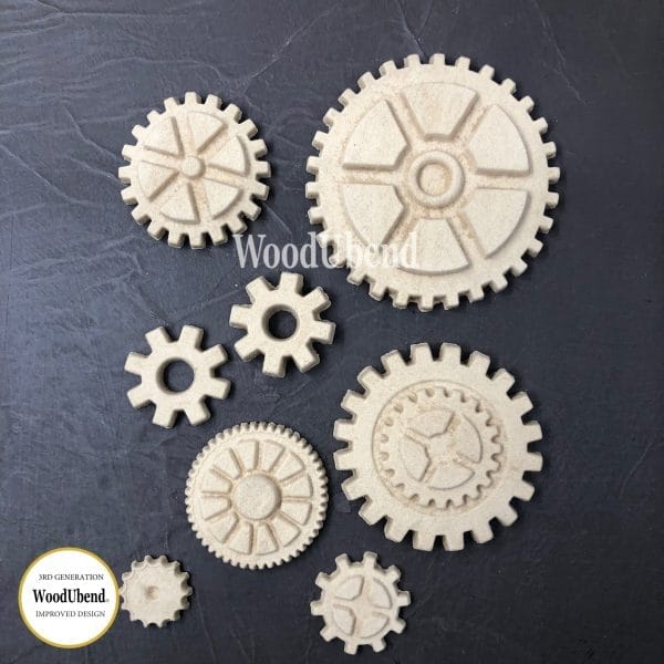 WoodUbend Large Pack of Cogs WUB0056 23x13cm - Image 3