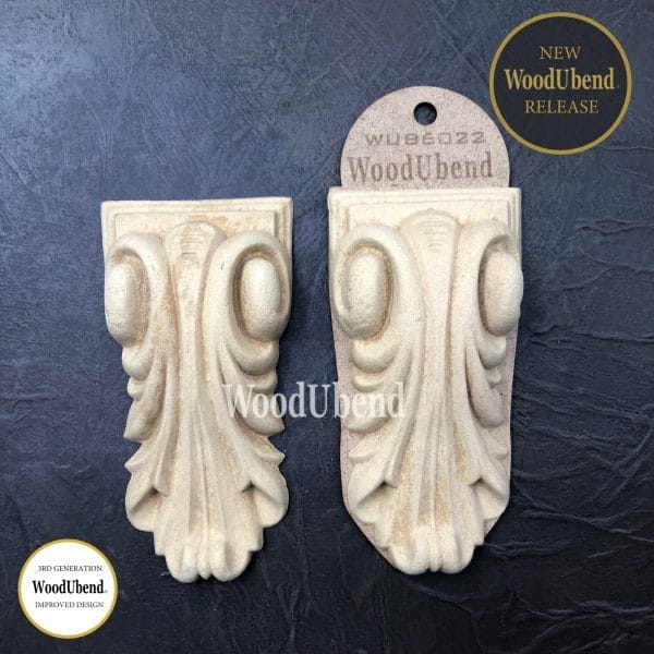 WoodUbend Decorative Corbel WUB6022 13.4x6.8cm - Image 2