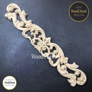 WoodUbend Decorative Pediment WUB6035 11x61.5cm