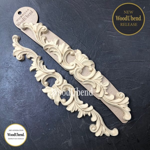 WoodUbend Pediment WUB6044 5.7x32.7cm - Image 2