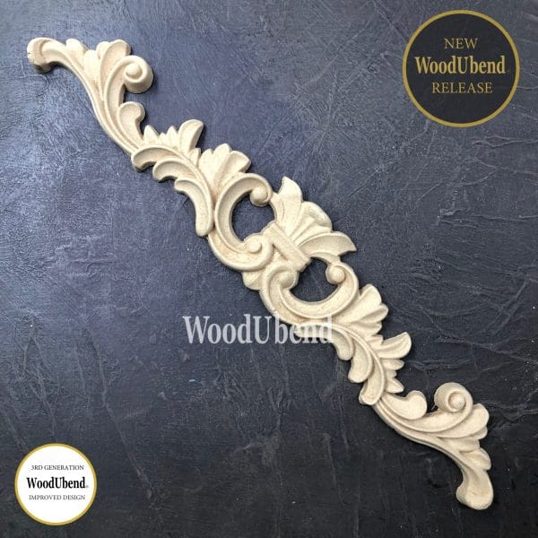 WoodUbend Pediment WUB6044 5.7x32.7cm