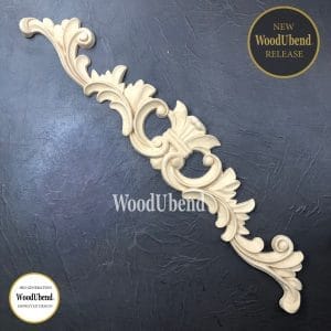 WoodUbend Decorative Pediment WUB6046 10.5x61cm