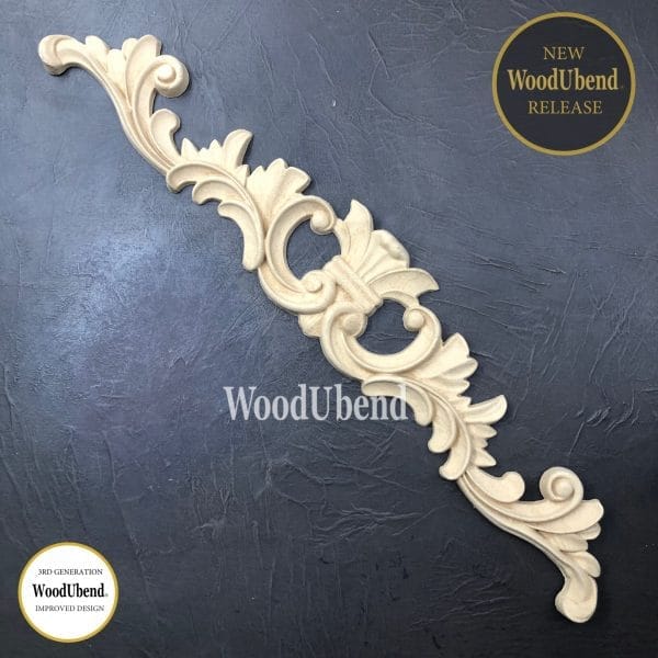 WoodUbend Decorative Pediment WUB6046 10.5x61cm