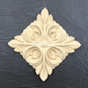 WoodUbend Square Floral Centrepiece JMM WUB6047 9 x 9 x 1 cm