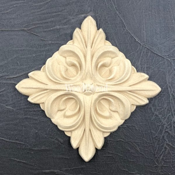 WoodUbend Square Floral Centrepiece JMM WUB6047 9 x 9 x 1 cm