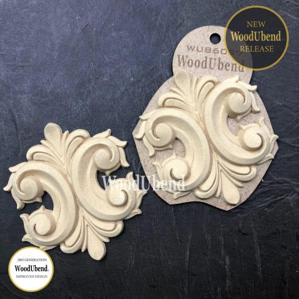 WoodUbend Scroll Centerpiece WUB6057 10x10.8cm - Image 2