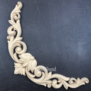 WoodUbend Curved Pediment JMM WUB6061 50 x 24 x 2 cm